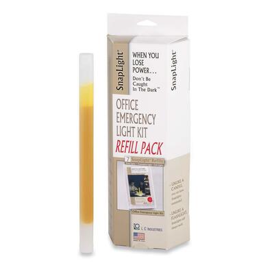 Emergency Light Kit,7 Assorted Sizes,4 HR and 8 HR Lights,YW