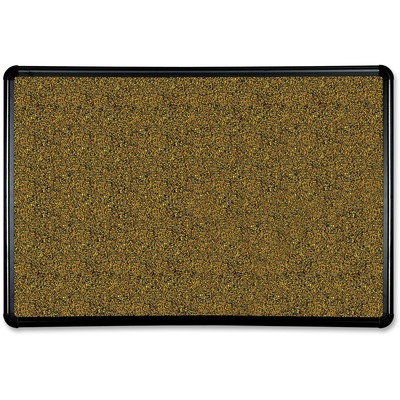 Cork Board, w/ Mounting Hardware, 2'x3', 1" Black Frame