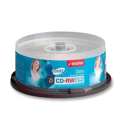 CD-RW10-24X700MB/80MinUltra SpeedBranded25 per PackSilver