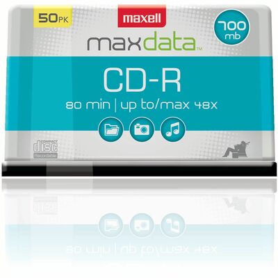 CD-R 80 Min/700MB 48X Branded 50 per Pack