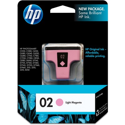Inkjet CartridgeF/ Photosmart 3210/3310HP 02Light Magenta