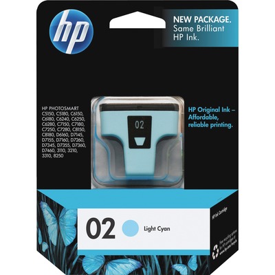 Inkjet Cartridge For Photosmart 3210/3310 HP 02Light Cyan