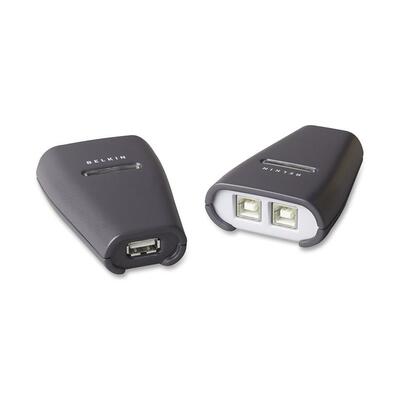 USB Peripheral Switch2x1Multiple ComputerCharcoal Gray