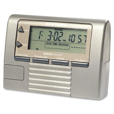 Electronic Date Time Stamper Silver