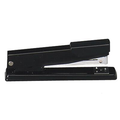 Economy Stapler Metal Top Loading 210 Staple Cap Black