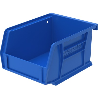 Akrobin Unbreakable/Waterproof 4-1/8"x5-3/8"x3" Blue