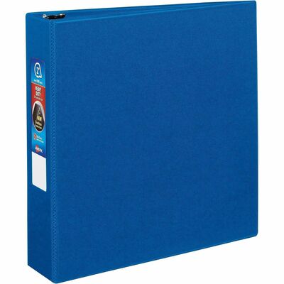 3-Ring EZD Binder 2" Capacity 8-1/2"x11" Blue