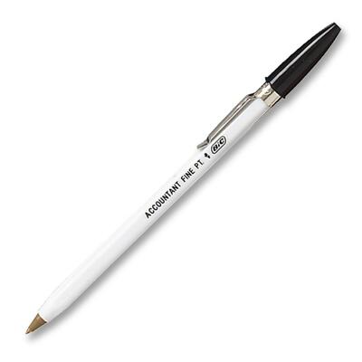 Accountant Ballpoint Pen Fine Point Black Ink