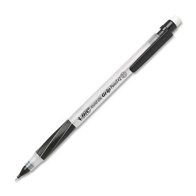 Mechanical Pencil.5mmRefillableGray ClipClear Barrel