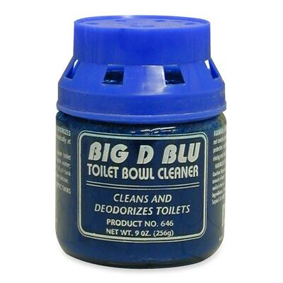 Bowl Cleaner, Deodorizes, Nontoxic/Biodegradable, Blue