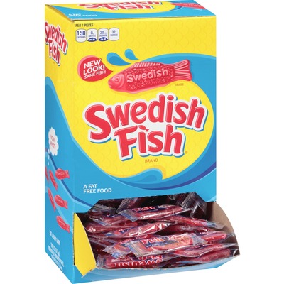 Swedish Fish CandyIndividually Wrapped46.5 oz.240/BXRD