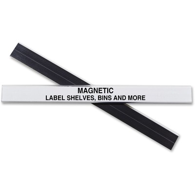 Label HolderFor Magnetic Shelf/Bin6"Lx1/2"HClear