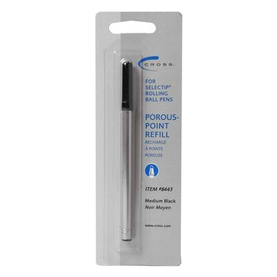 Selectip Porous Point Refill Medium Point Black Ink