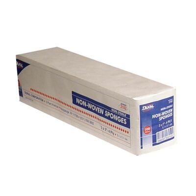 Clinisorb Nonwoven SpongeNon-Sterile2x2"4 Ply200/BX WE<br>WHITE<br>Sold by theBG<br>200 EA/BG<br>20 BG/CT
