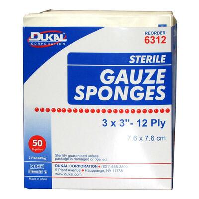 Sterile Sponge Gauze 12-Ply 3