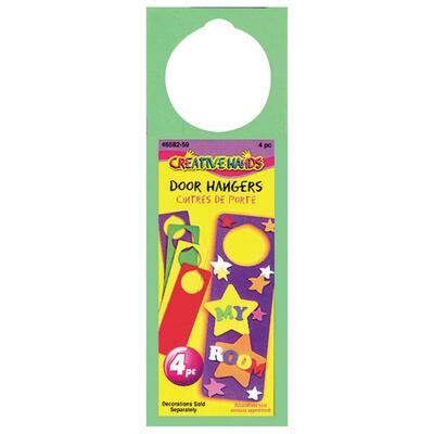 Foam Door HangersPersonalize or DecorateAcid Free4 per Pack