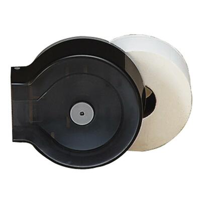 Bathroom Tissue Dispenser 11"x10-12"x5" Smoke