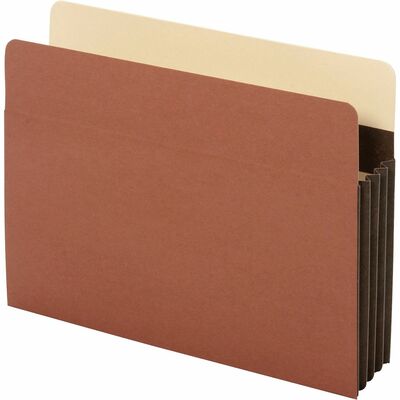 Accordion File Pocket3-1/2" Exp.Letter24 Pt. CoverBrown