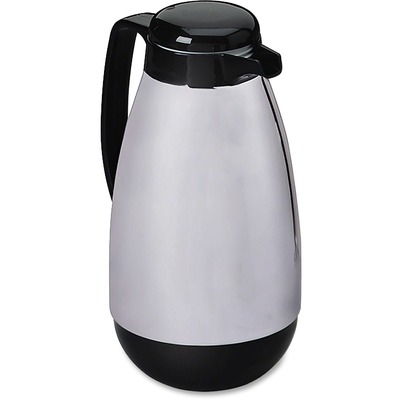 Insulated Carafe 1 Liter Chrome/Black