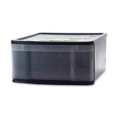 Stacking Drawer 7-1/4 Gallon 15-3/4"x19-3/4"x8-1/8" Black