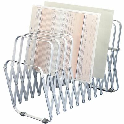 Sorter File 24 Slots Silver/Gray