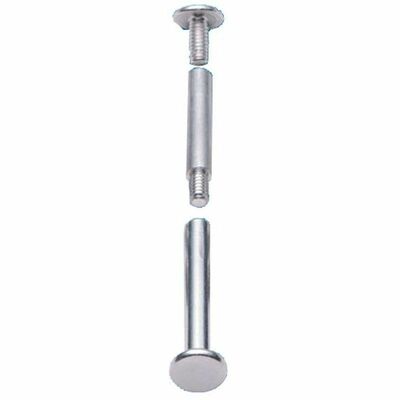 Aluminum Screw Posts3/16"Diameter1/2"LongSilver