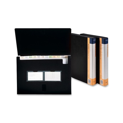 Expanding File Letter Size 13 Pocket Black