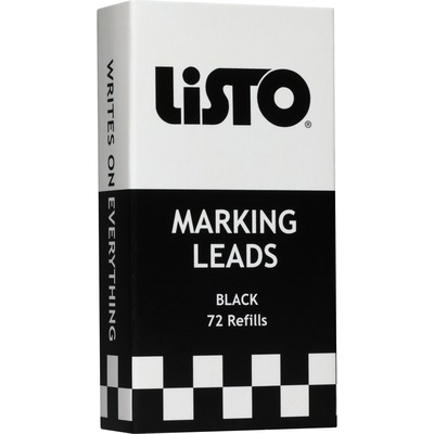 Marking Pencil Refill For 1620 72 Sticks/BX Black