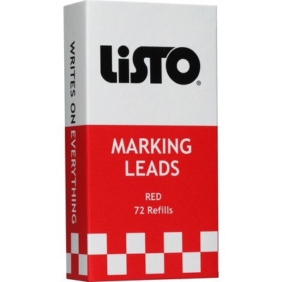 Marking Pencil Refill For 1620 72 Sticks/BX Red