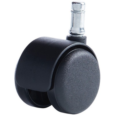 Casters B Stem/H Wheel Standard Neck 7/16"x7/8" Black