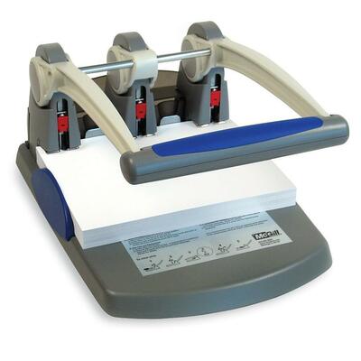 Power Punch3 Hole9/32" Size300 Sheet CapacityGray/Blue