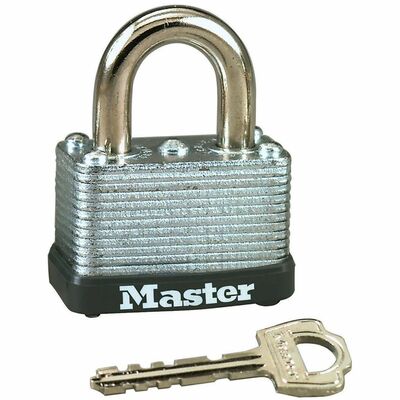 Warded Padlock Durable Laminated Steel Body