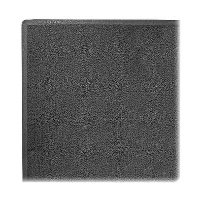Vinyl-Backed Mat W/4-Sided Edging 4'x6' Slate