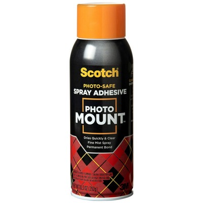 Adhesive Mount Spray F/ Photos Aerosol 16 oz Clear