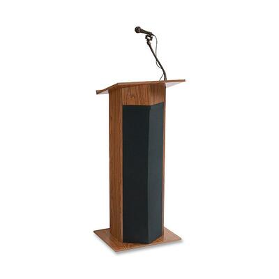 Presentation Lectern 22"x17"x45" Medium Oak