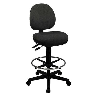 Drafting Chair W/Multi-Task Control 19"x25"x46" Raven
