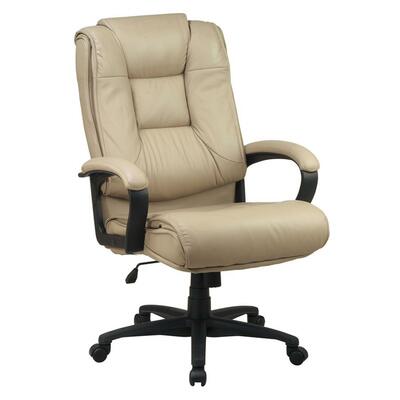 Exec. High-Back Chair26-1/2"x31-1/2"x46-1/4"LeatherTan<br>TAN<br>Sold by theEA<br>1 EA/CT