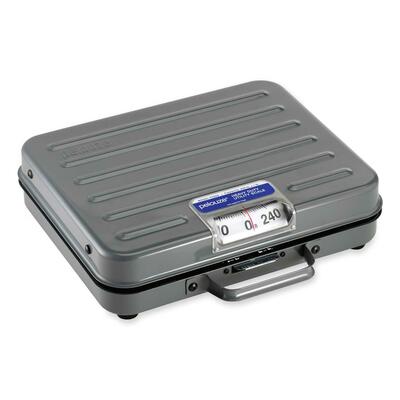Portable Postal Scale 14"x12"x4-3/4" 250 lb. x 1 lb.