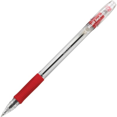 Easytouch Ballpoint Pen Medium Point Red Ink/Red Barrel
