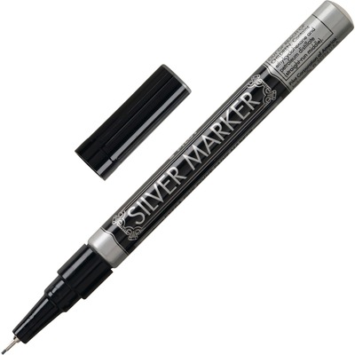Creative Permanent Marker Extra Fine Point Silver