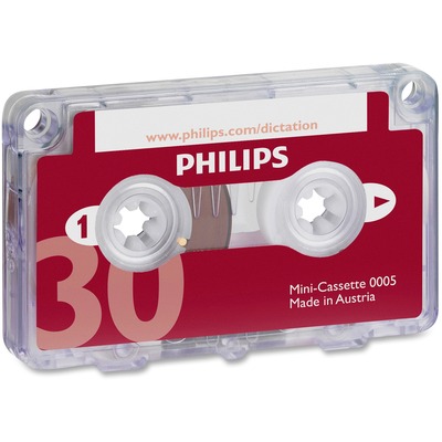 Dictation Mini Cassette with File Clip 30 Minutes<br>