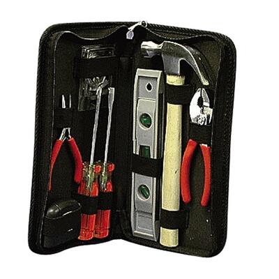 Tool Kit Soft Sided Case 6"x2"x11-1/2" Black