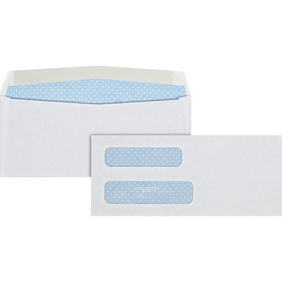 2 Window Envelope 24Lb #8-5/83-5/8"x8-5/8" 500/BX White