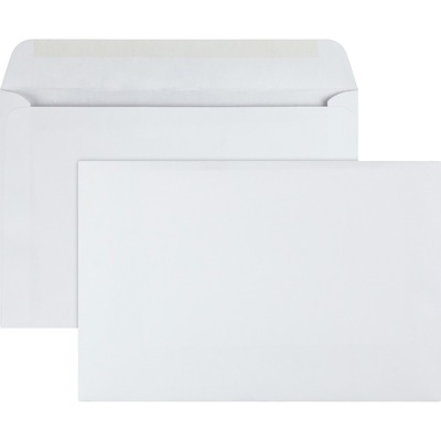 Booklet Envelope Plain 24Lb 6"x9" 100/BX White