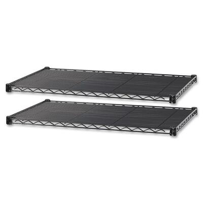 2 Extra Shelves 36"x24" Black