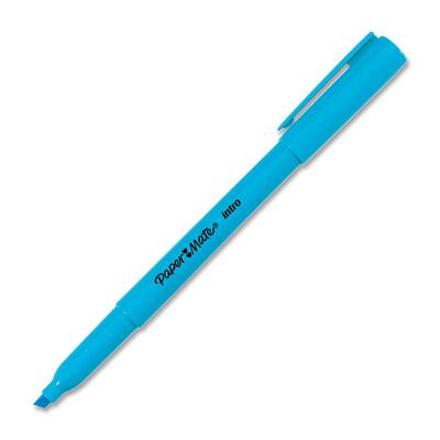 Accent Intro Highlighters Chisel Tip Fluorescent Blue