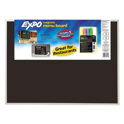 Black Board W/Markers Mounting Hardware Included18"x24"