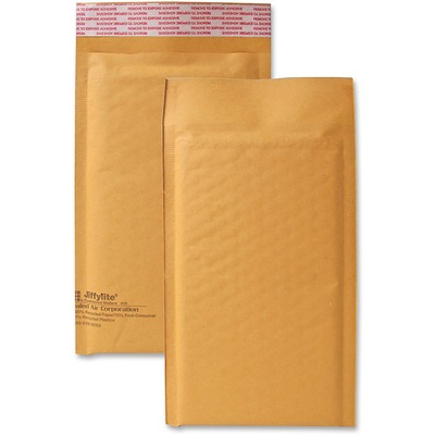 Cushioned Mailer Self Seal Size 00 5"x10" Kraft