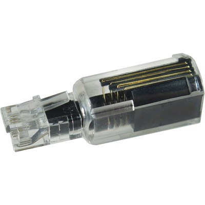 Phone Untangler Rotates 360 Degrees Black/Clear
