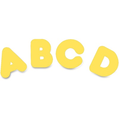 Casual Style 2" Ready Letters Yellow